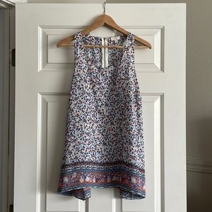Floral top / tank top